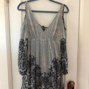 Free People Flowery Patterned Dress